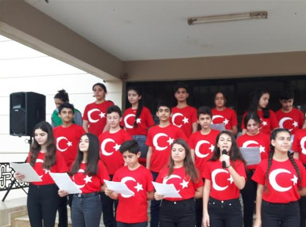 Okulumuzda İstiklal Marşımızın kabülünün 98 yıl dönümünü kutladık.